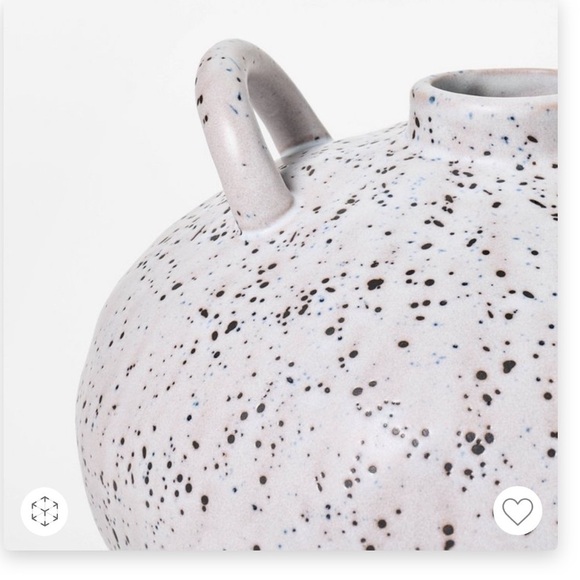 Small Matte Ceramic Speckle Glaze Vase - Threshold™™™ designed with Studio McGee - Picture 2 of 2